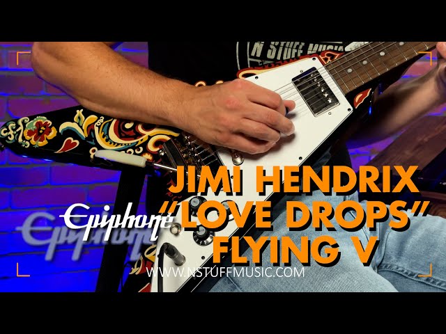 The All-New Epiphone Jimi Hendrix “Love Drops” Flying V!