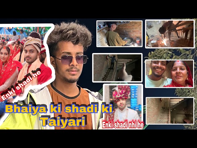 Bhaiya ki shadi ki taiyari #vlog #video #fullmasti 😱😱 please like comment 👍🙏