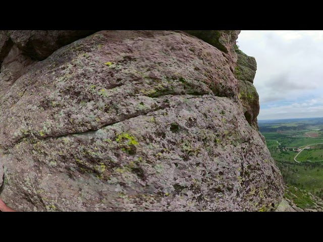 Dave Helland- Devil’s Tower Climb- 360 degree view