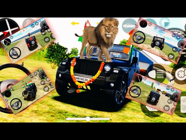 ✅ Dollar Song x Modified Mahindra black Thar 👿 | Indian Car Simulator 3D Gameplay episode14 #viral