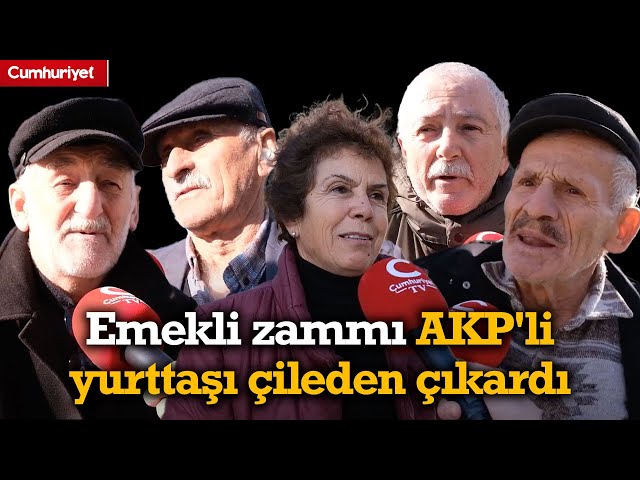 "İHANET ETTİLER" Emekli zammı AKP'li yurttaşı çileden çıkardı: Yazıklar olsun!