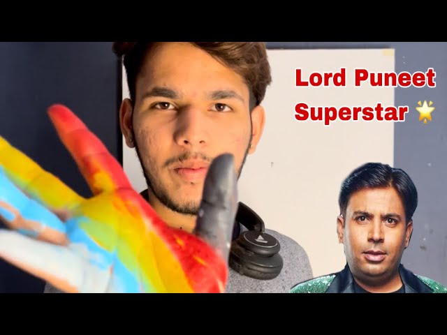 Lord Puneet superstar Reverse painting 😍 #puneetsuperstar #art #biggboss