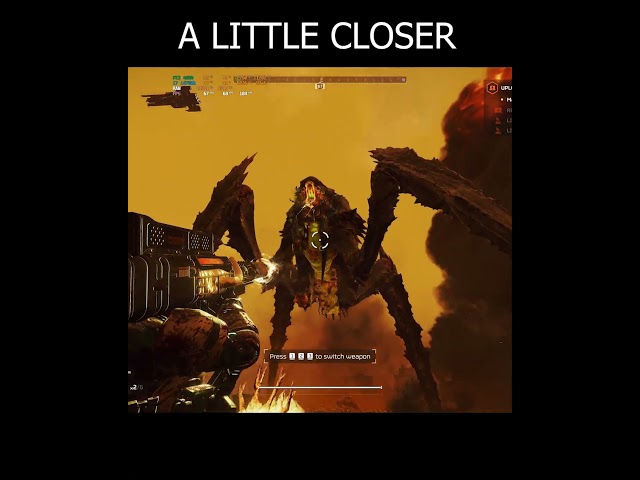 A little closer #helldivers2 #freedom #superearth #gaming #epic #quasarcannon #gamersunite