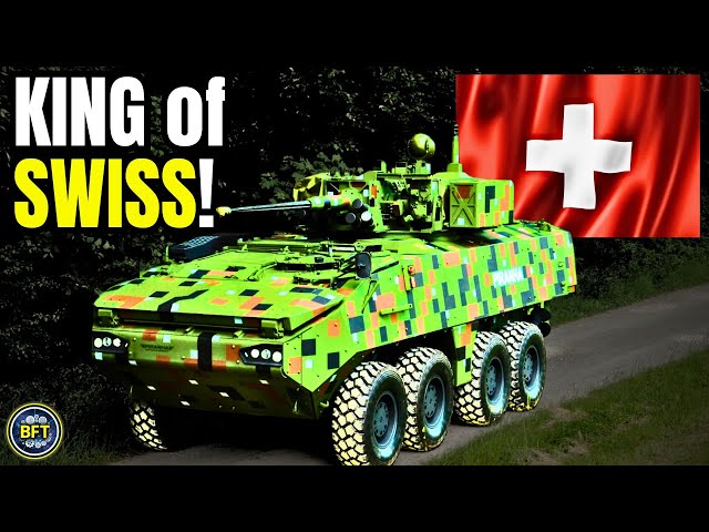 Top 10 Most Powerful Military Vehicles of the Swiss Armed Forces!