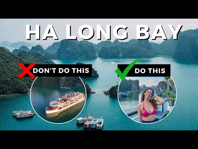 HOW TO SEE HA LONG BAY FOR $35 😱 | Trip to Lan Ha Bay and Cat Ba Island | Vietnam Travel Vlog 4K