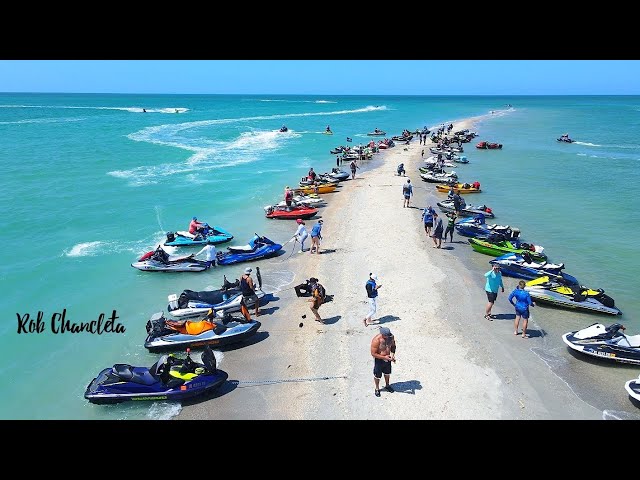 did hurricane Ian destroy this sandbar strip into the ocean?