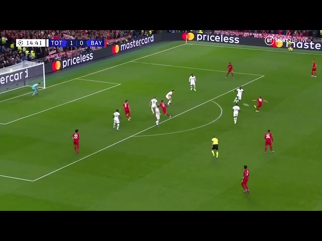 UEFA Tottenham vs Bayern Munich...Kimmich Goal!!