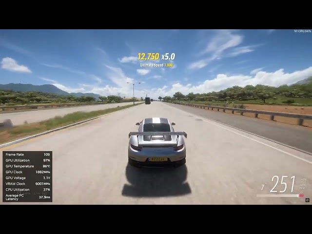 QUICK BENCHMARK FORZA HORIZON 5 GAMEPLAY 2022 ASUS TUF A15 AMD RYZEN 6800H - RTX 3050TI 4GB #forza