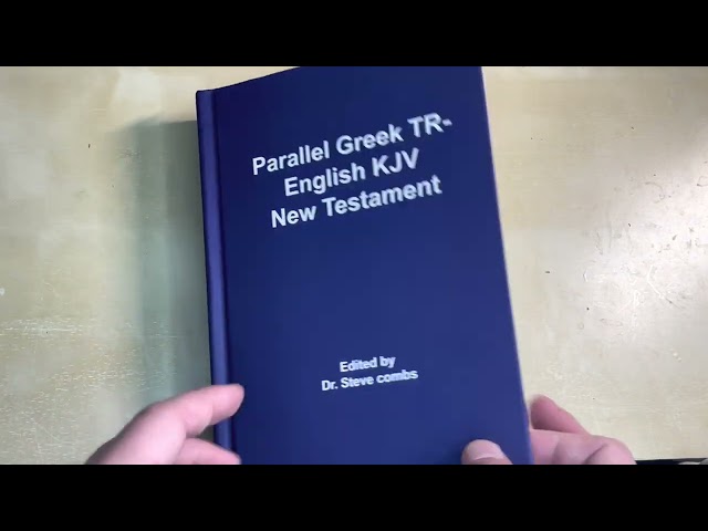 Greek TR/English KJV Parallel New Testament