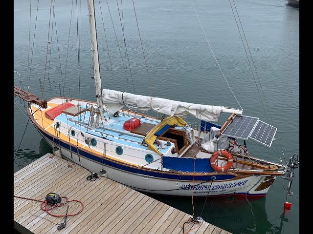 Quick Boat Tour, Westsail 32 Mighty Sparrow