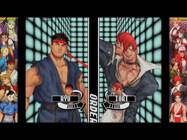 Capcom Vs. SNK 2000 - Junkunn FT5 KaijuHedorah 🇧🇷🇺🇸 Fightcade2 #fightcade2 #fightcade #capcom #snk