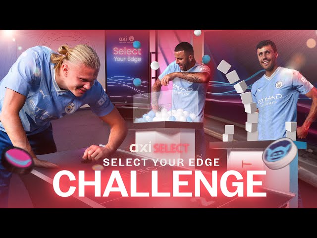 GAMESHOW! | Haaland, Walker & Rodri do tricky challenges with Axi!