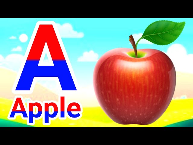 Phonics Sounds of Alphabets A to Z in English - A For Airplane - ABC Alphabet Songs with kids