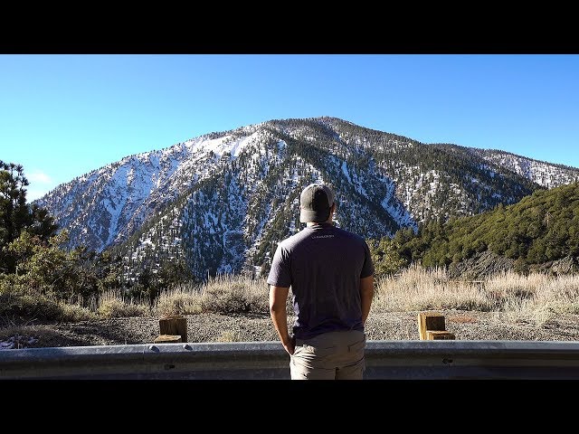 Snow Hiking Mt Baden Powell, California - Pre-Winter Vlog 4K