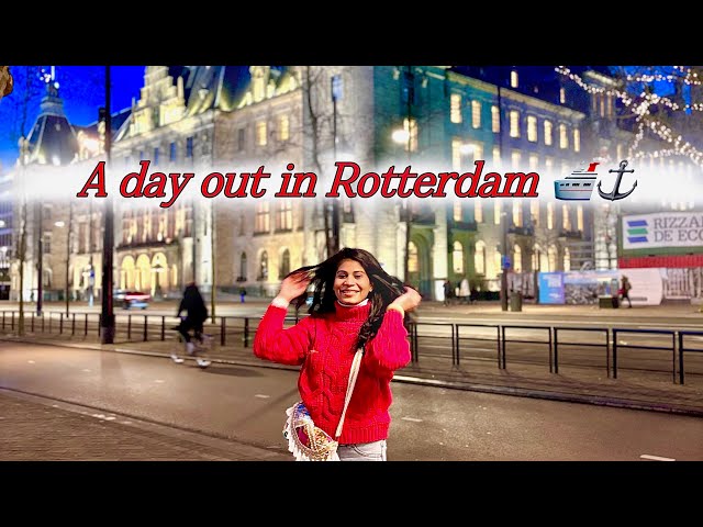 A Seafarer’s Day Out in Rotterdam | Cruise Life Vlog 🛳️⚓️🌊 #youtubevideo #cruiseshipcrew