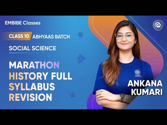 FULL CLASS 10 HISTORY STRATEGY + REVISION | BOARDS 2024 | Class 10 Social Science | Ankana Kumari