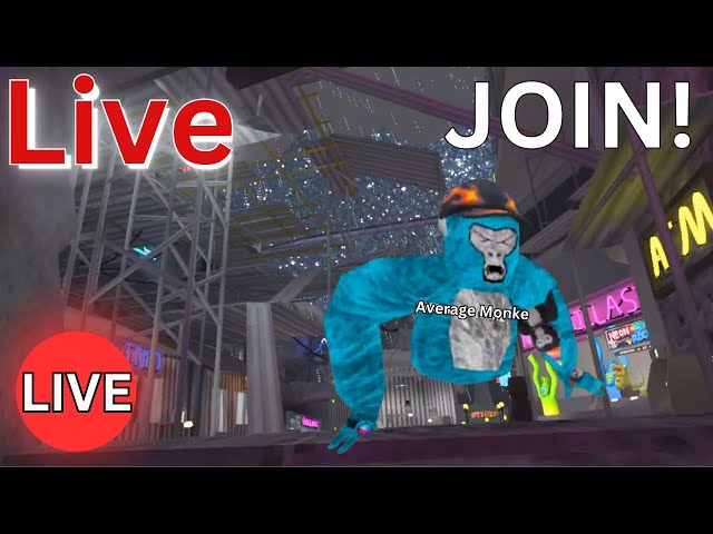 Gorilla Tag City UPDATE LIVE!!! JOIN!!