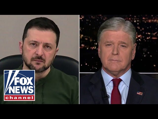 Zelenskyy to Hannity: Putin doesn’t want to put an end to this war