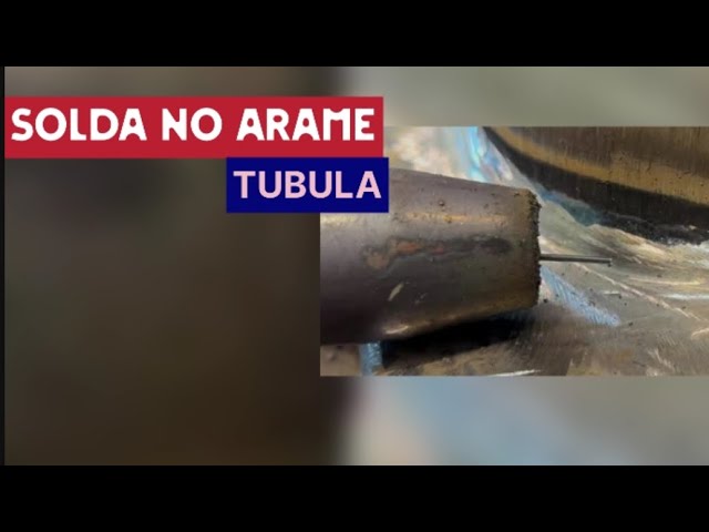 SOLDA NO ARAME TUBULA