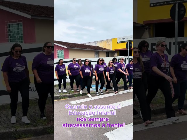 Nosso time de educação infantil é incrível!