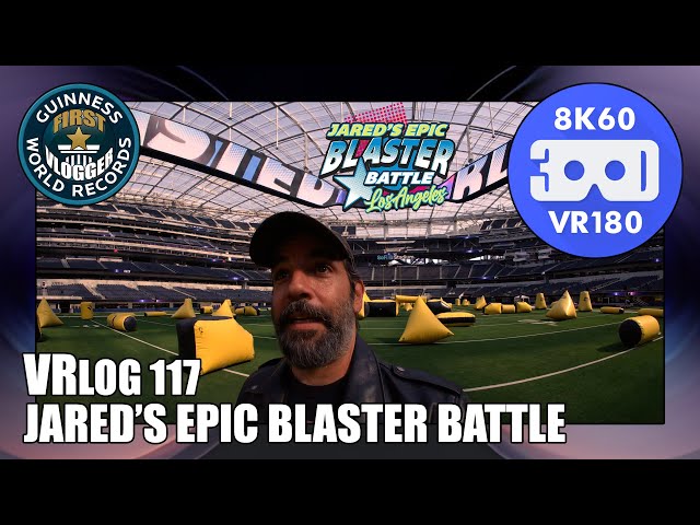 Jared's Epic Blaster Battle (Entry #2462 - VRLOG 117 - VR180)