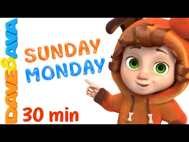 ❣️ Days of the Week and More Nursery Rhymes and Baby Songs by Dave and Ava ❣️