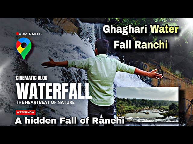 || Ghaghari Dham & Water Fall Full Vlog || A hidden fall of Ranchi #ghaghari #ranchi #vlogs #nature