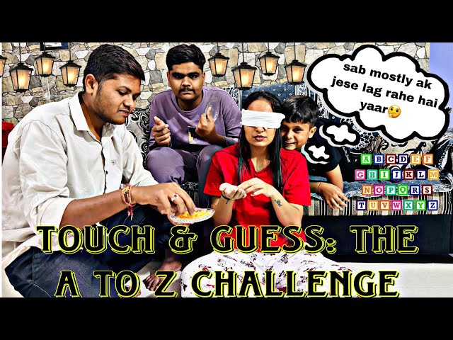 Unlock Fun with the Alphabet Touch Challenge🔤||  #alphabet #guess #touching #challenge #crazy