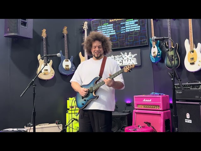 Rebea Massaad-Arrival- 4K Video- Namm 2025-Ernie Ball Booth