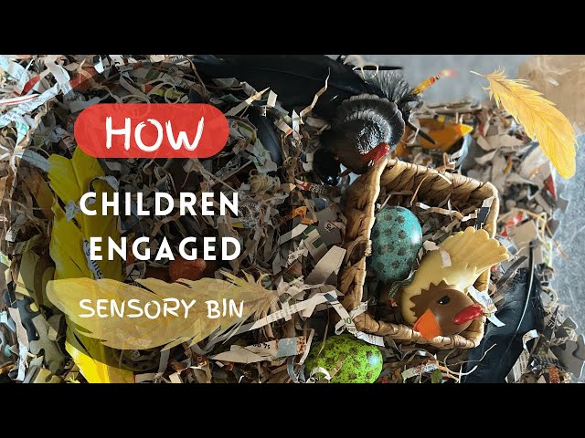 SENSORY BIN Exploration Learning and Play - Early Years Wonder #sensorybin #sensoryplay