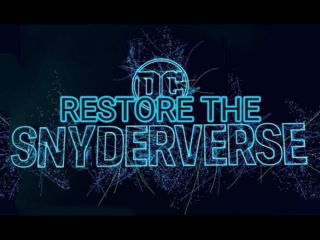 Why Restore The Snyderverse won't work