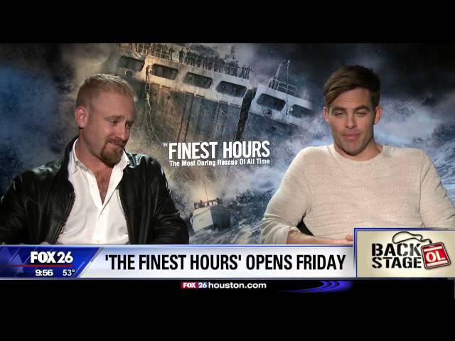 THE FINEST HOURS: Backstage with Chris Pine & Ben Foster