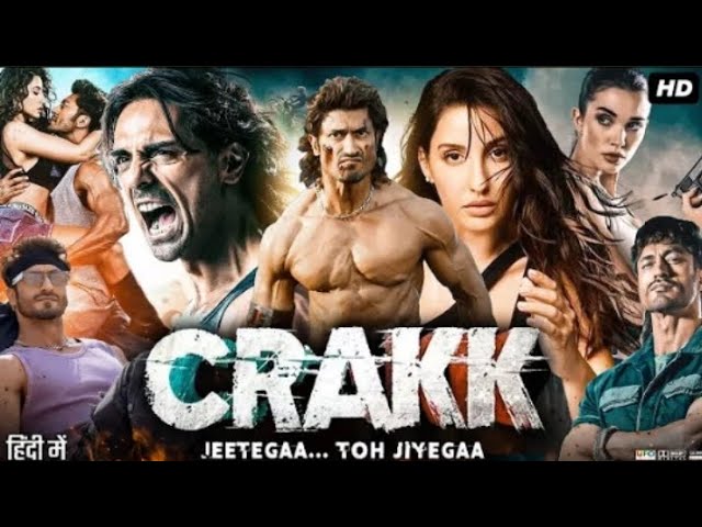 Crakk Full Movie | Vidyut Jammwal | Arjun Rampal | Nora Fatehi | Amy Jackson | New Hindi Movie 2024