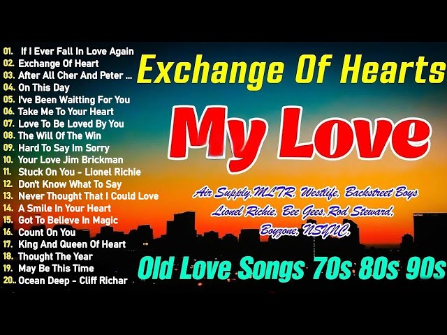 BEST ROMANTIC LOVE SONGS 80S 90S 💗 BEST OLD SONGS NON STOP PLAYLIST 💗