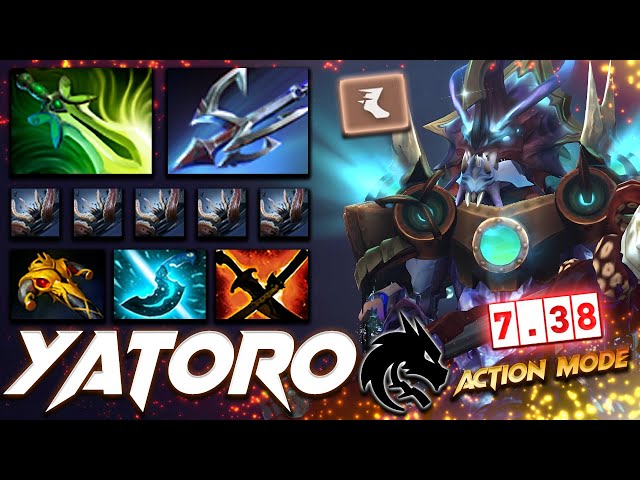 [7.38] Yatoro Slardar Action Mode - Dota 2 Pro Gameplay [Watch & Learn]