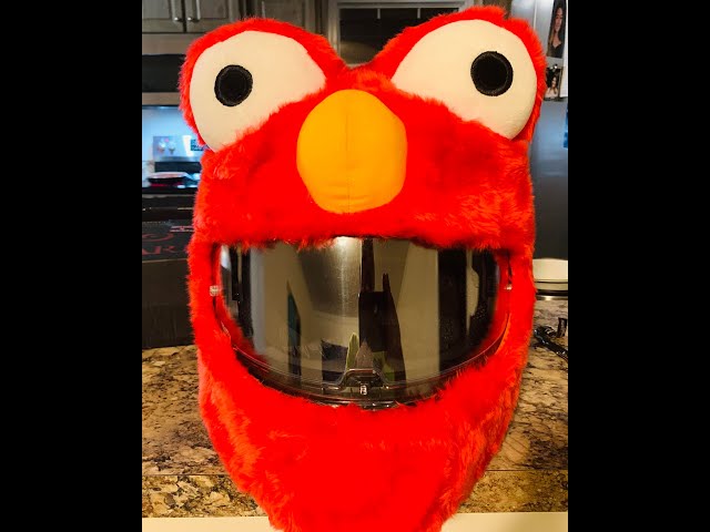 Elmo Moto Loot helmet cover  360 Video out on the M109R