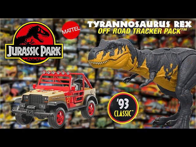 Jurassic World Tyrannosaurus Rex Off-Road Tracker Pack + Scan Code!