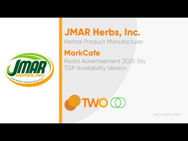 Markcafe Radio Ad 2025 56s (TGP Availability Version)