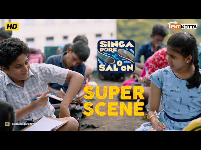 Tuition Diaries Kathir & Nila's Story | Singapore Saloon Super Scene  | RJ Balaji | Sathyaraj