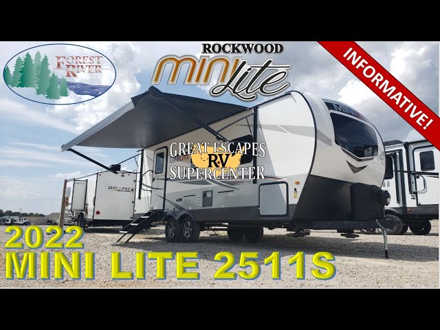 OPENING THE NEW 2022 FOREST RIVER ROCKWOOD MINI LITE 2511S