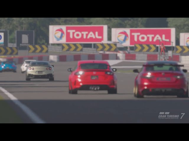 Turbocharged Showdown: GT-R Premium T-spec ’24 vs Iconic Turbo Cars at Circuit de Sainte-Croix - B