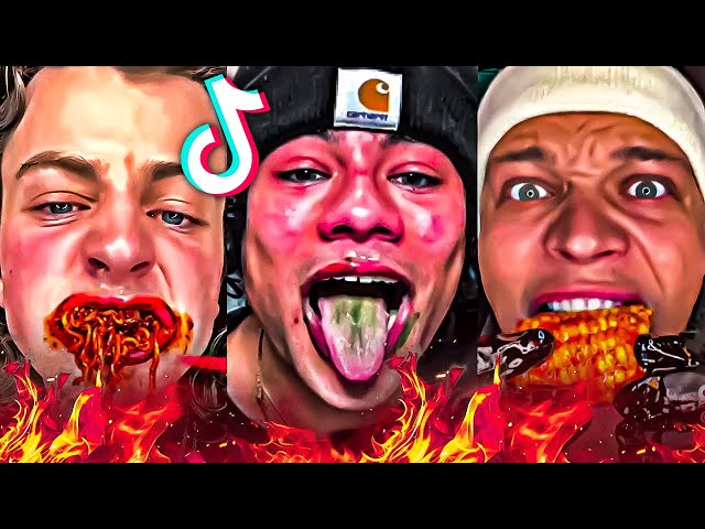 EXTREME 1 Hour Spicy Food Challenge — TikTok Compilation🥵🔥