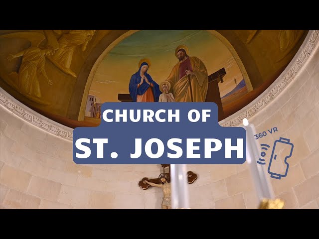 Guided tour in the Church of St Joseph - 360 VR Experience at Nazareth