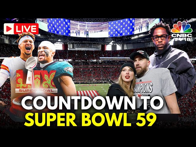 NFL Super Bowl LIVE: Chiefs vs Eagles Super Bowl LIX in New Orleans | Kendrick Lamar | Trump | N18G