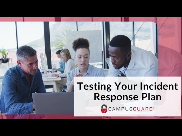 Testing your Incident Response Plan