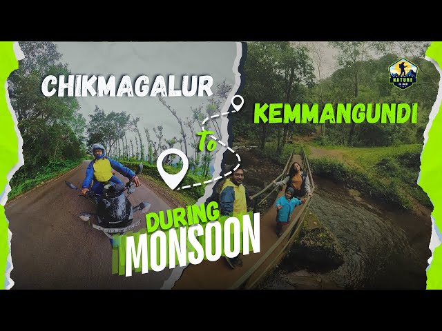 Exploring Chikmagalur  to Kemmanagudi total road trip | beautyfull Landscapes | During Monsoon