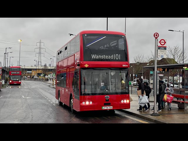 *BRAND NEW* Journey on London Bus Route 101 | BYD BD11 (EBD39 - LF74 TUO)