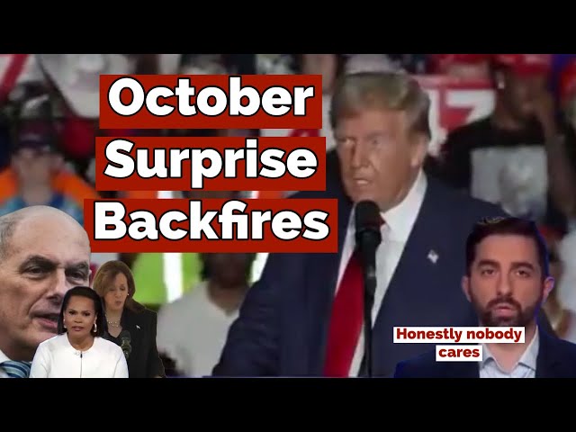 New Trump hoax debunked: October surprise falls flat on it’s face