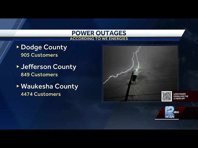 Wisconsin power outages: Thousands affected after storm