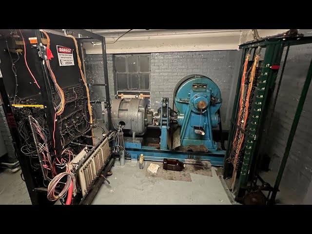 EPIC Haughton Elevator Machine Room from the 1920s